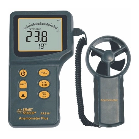 Цифровой анемометр AR836+