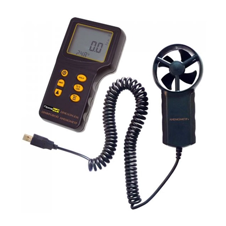 Цифровой анемометр ПРОФКИП ЦИКЛОН-836