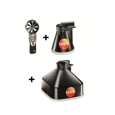 Testo 417 анемометр и набор воронок (комплект-1)