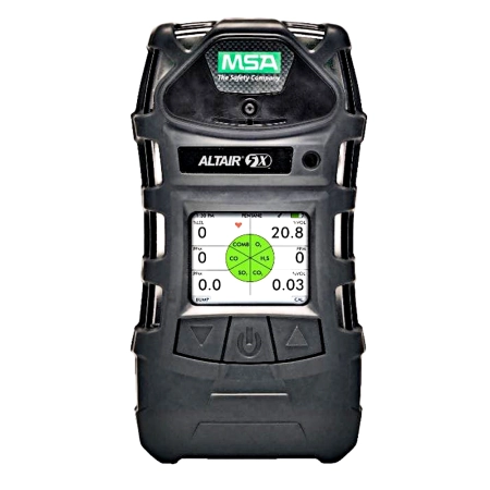 ALTAIR 5X, PEN-O2-CO-H2S-CLO2 газоанализатор, цветной дисплей