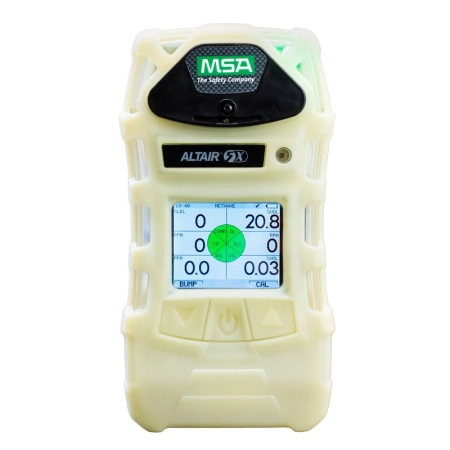 ALTAIR 5X, PEN-O2-CO-H2S-CO2 (0-10%) газоанализатор, фосфорный корпус, черный кейс, цветной дисплей
