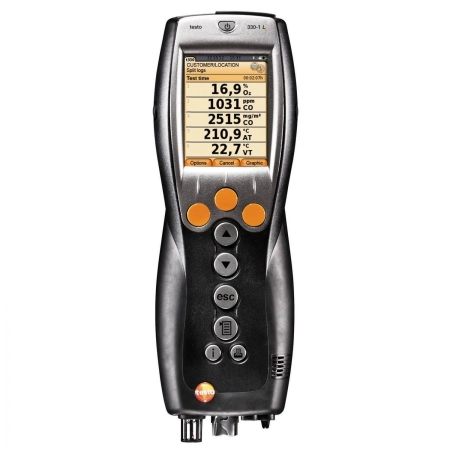 testo 330-1 LL анализатор дымовых газов с сенсорами Longlife