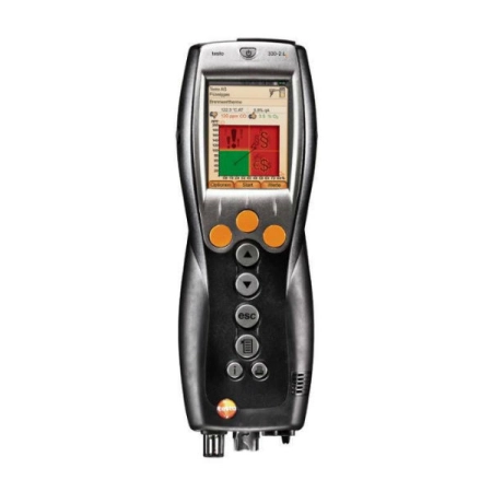 testo 330-2 LL анализатор дымовых газов с сенсорами Longlife и встроенной функцией обнуления газовых сенсоров и тяги