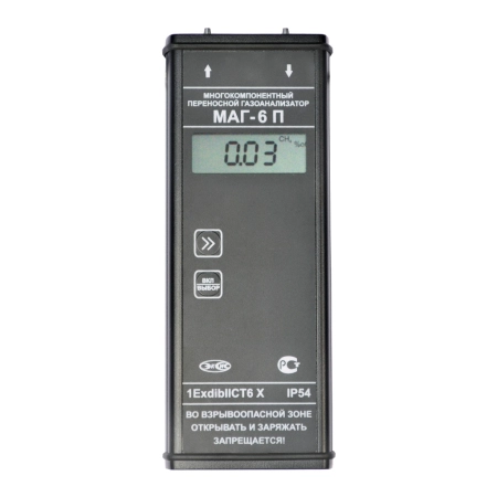 Газоанализатор МАГ-6 П-К-В (CO2, CH4, NO2)