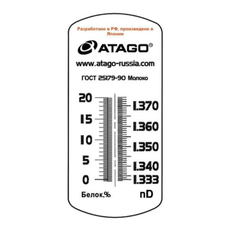 Master Milk рефрактометр для молока