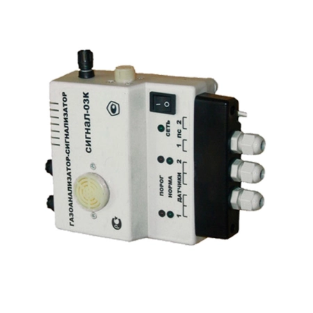 Газоанализатор-сигнализатор горючих газов и паров во взрывонезащищенном исполнении «Сигнал-03К»