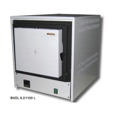 Муфельная печь SNOL 8,2/1100L (до 1100 °С, термоволокно, электронный терморегулятор)