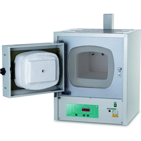 Муфельная печь ЭКПС-10 (одноступ. регулятор; 10 л; Т до +1100 °С) с вытяжкой