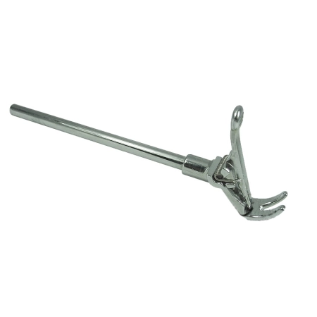 Держатель для пробирок и термометров с прижимным механизмом, 0-25 мм