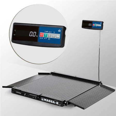 Весы платформенные электронные 4D-LA-10/10-1500-A