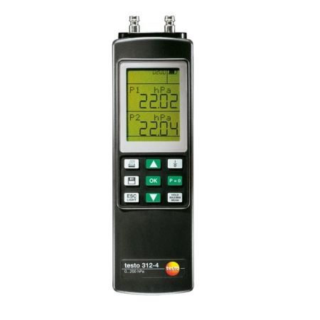 Testo 312-4 манометр