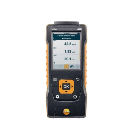 testo 440 прибор для измерения скорости и оценки качества воздуха в помещении