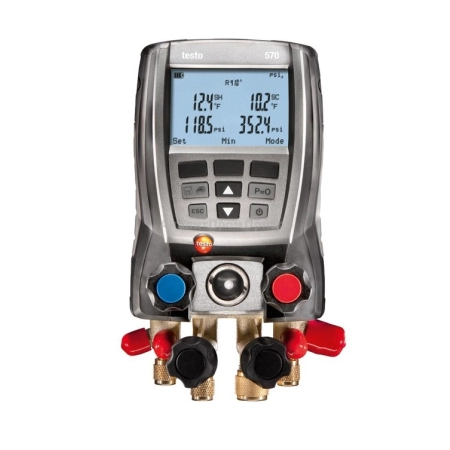 Testo 570-1 коллектор манометрический (комплект)