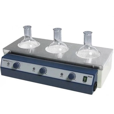 Колбонагреватель WHM-12393 3-х местный, T до +450 °С, 1000 мл