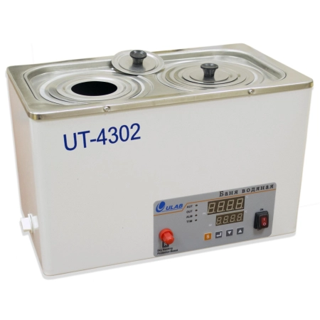 Баня водяная UT-4302 2-х местная (4,9 л; Т до +100 °С)