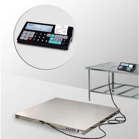 4D-P.S-3-2000-RC весы платформенные с печатью чеков
