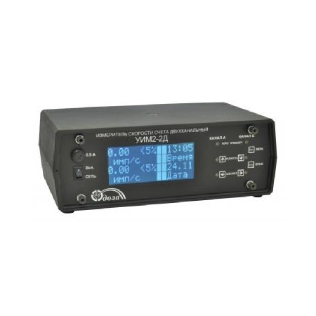 Измеритель скорости счета импульсов двухканальный УИМ2-2Д