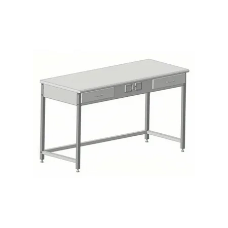 Стол лабораторный с 2 ящ. и электрикой 1200*600*850 БМ ЛБ