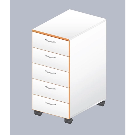 Тумба подкатная высокая ЛАБ-400 ТВЯ-5