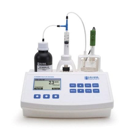 HI 84500 минититратор для измерения диоксида серы для вина