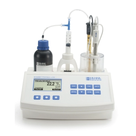 HI84529 минититратор для определения титруемой кислотности и рН в молочных продуктах