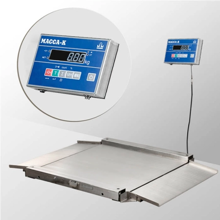 Весы платформенные электронные 4D-LA.S-15/12-2000-AB