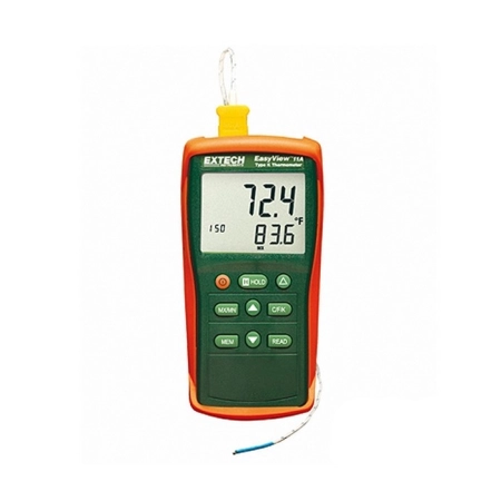 Термометр Extech EA11A EasyView на 1300°С с термопарой типа К и регистрацией данных