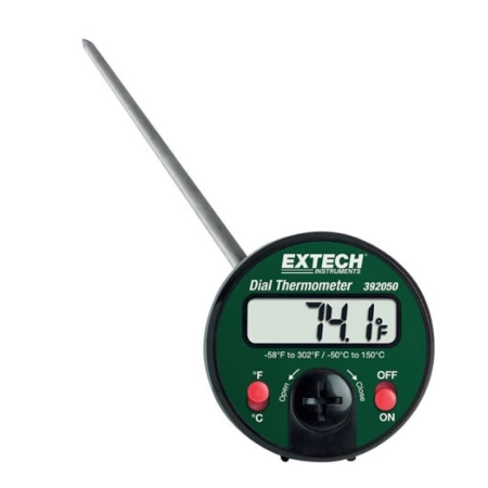 Двойной стержневой проникающий термометр Extech 392050