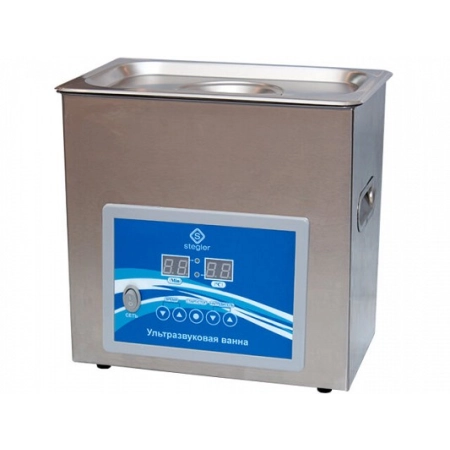 Ультразвуковая ванна (мойка) Stegler 3DT (3 л,20-80°C,120W)