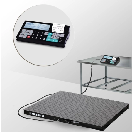 4D-PM-7-1000-RC весы платформенные с печатью чеков