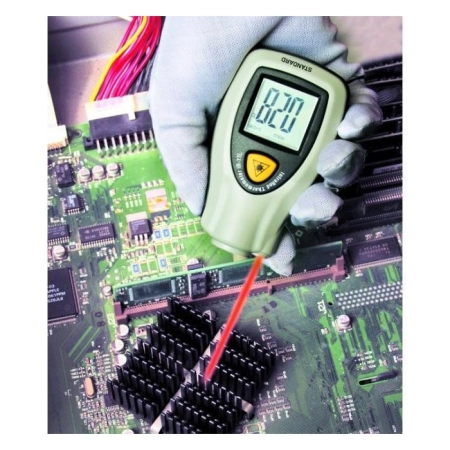 Инфракрасный цифровой портативный пирометр TQC TE1004 (с лазерным указателем)