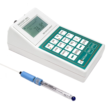 Эксперт-001-3рН/АТС-к pH-метр-иономер (переносной)