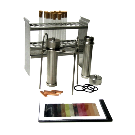 Комплект для испытаний коррозионной активности на медной пластинке ЛАБ-КМП