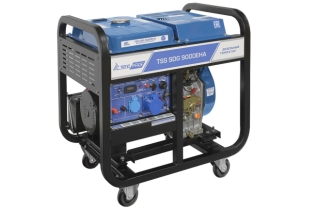 Дизельный генератор однофазный TSS SDG 9000EHA,с электростартером, 8 кВт, 230В