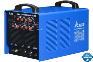 Аппарат TIG сварки алюминия ТСС PRO TIG/MMA-200P AC/DC 067093