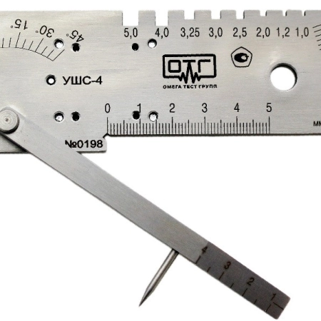 Универсальный шаблон сварщика УШС-4(ОТГ) с поверкой