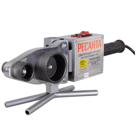 Аппарат для сварки ПВХ труб Ресанта АСПТ-2000А