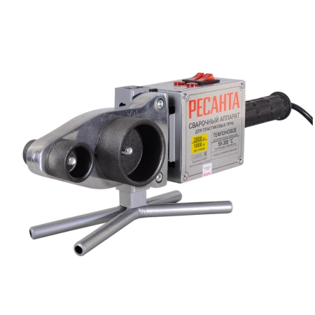 Аппарат для сварки ПВХ труб Ресанта АСПТ-2000К