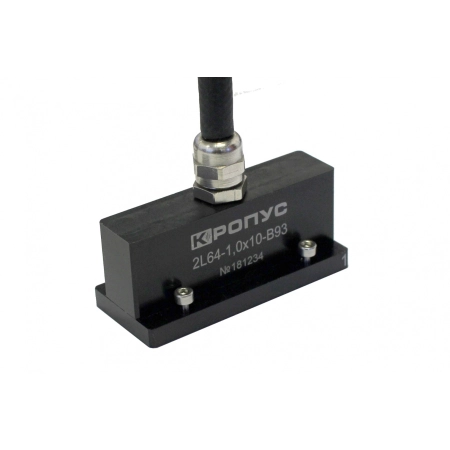 2L64-1,0х10-B93 фазированная решетка, 64 эл, 2 МГц