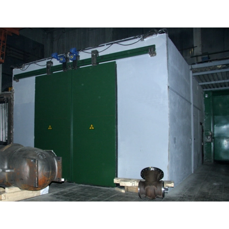 Стационарная камера радиационной защиты