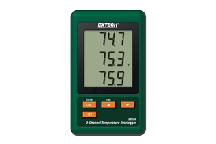 3-канальный регистратор температуры Extech SD200