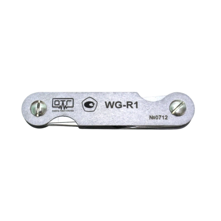 Набор шаблонов сварщика WG-R (ОТГ) WG-R1 (Набор радиусных №1)