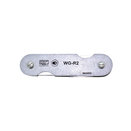 Набор шаблонов сварщика WG-R (ОТГ) WG-R2 (Набор радиусных №2)