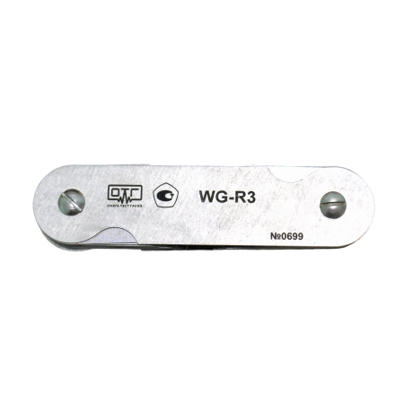 Набор шаблонов сварщика WG-R (ОТГ) WG-R3 (Набор радиусных №3)