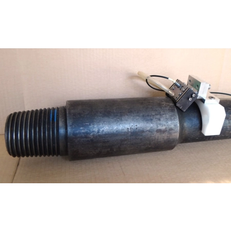 Преобразователи для УЗК ниппельной части бурильной трубы