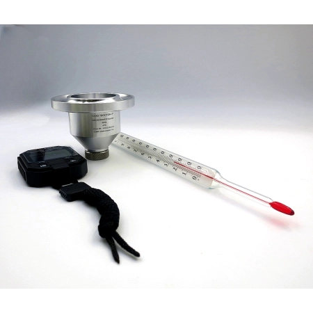 Вискозиметр проточный чашечный ВЗ-246 (исполнение 1) полный комплект с секундомером и термометром с поверкой