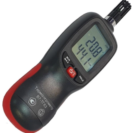 Термогигрометр со встроенным зондом В7-ТГ83В с поверкой