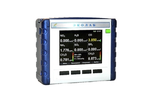 Портативный газоанализатор ЭКОЛАБ