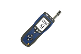 Комбинированный пирометр с контактным датчиком температуры и встроенном пирометром PCE 320