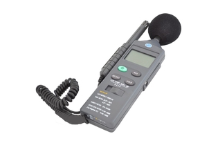 Шумомер, люксметр и измеритель влажности PCE-EM882